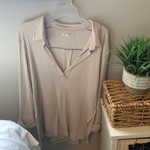 WE THE FREE People Annie Long sleeve Henley